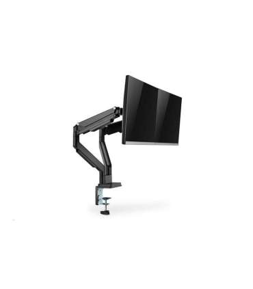 Digitus Desk Mount Universal Dual Monitor Mount with Gas Spring and Clamp Mount Swivel, height adjustment, rotate