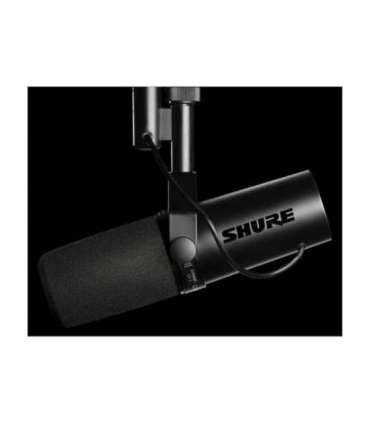 Shure Dynamic Vocal Microphone With Built-in Preamp SM7DB Black