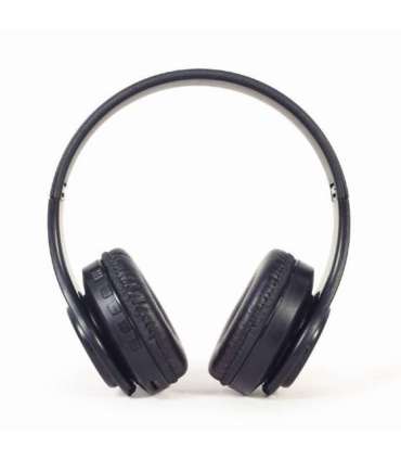 Gembird Stereo Headset with LED Light Effects BHP-LED-01 Bluetooth On-Ear Wireless Black