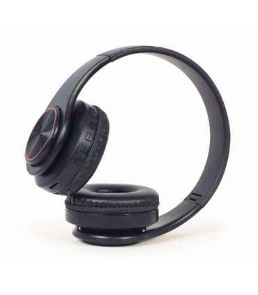 Gembird Stereo Headset with LED Light Effects BHP-LED-01 Bluetooth On-Ear Wireless Black