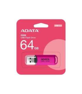 ADATA USB Flash Drive C906 64 GB USB 2.0 Pink