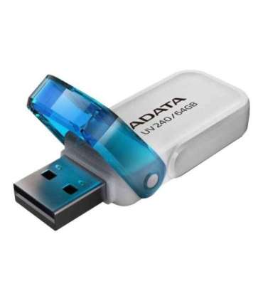 ADATA USB Flash Drive UV240 64 GB USB 2.0 White