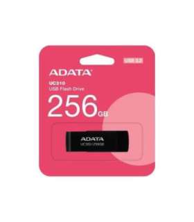 ADATA USB Flash Drive UC310 256 GB USB 3.2 Gen1 Black