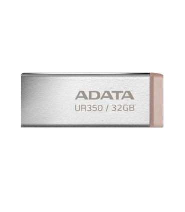 ADATA USB Flash Drive UR350 32 GB USB 3.2 Gen1 Brown