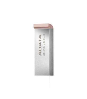 ADATA USB Flash Drive UR350 64 GB USB 3.2 Gen1 Brown