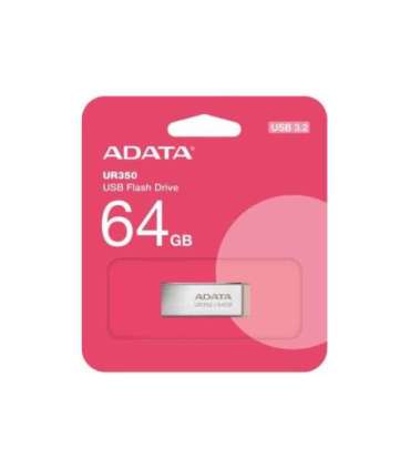 ADATA USB Flash Drive UR350 64 GB USB 3.2 Gen1 Brown