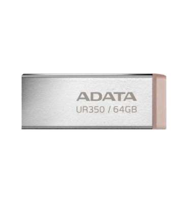 ADATA USB Flash Drive UR350 64 GB USB 3.2 Gen1 Brown