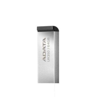 ADATA USB Flash Drive UR350 64 GB USB 3.2 Gen1 Black
