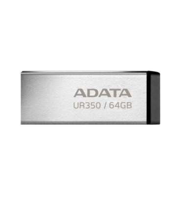 ADATA USB Flash Drive UR350 64 GB USB 3.2 Gen1 Black