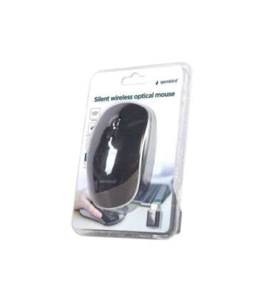 Gembird Silent Optical Mouse MUSW-4BSC-01 Wireless USB-C Black
