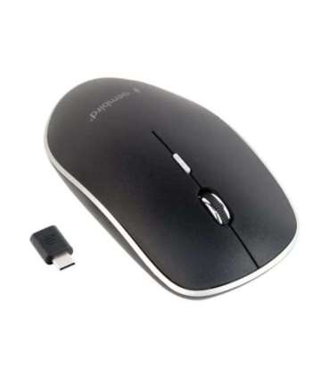 Gembird Silent Optical Mouse MUSW-4BSC-01 Wireless USB-C Black