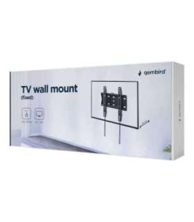 Gembird Wall mount WM-42F-01 Fixed 23-42 " Black
