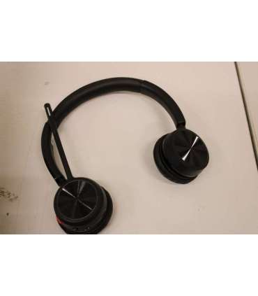 SALE OUT.  Poly Headset Savi 7220 Office On-ear Built-in microphone Wireless Black USED,SCRATCHED