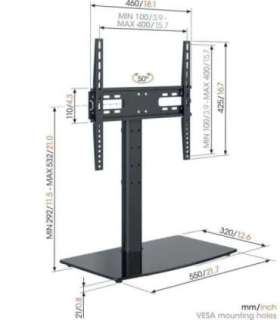 Vogels Desk Mount MS3085-A1 Table-Top Stand Medium Full motion 32-65 " Black