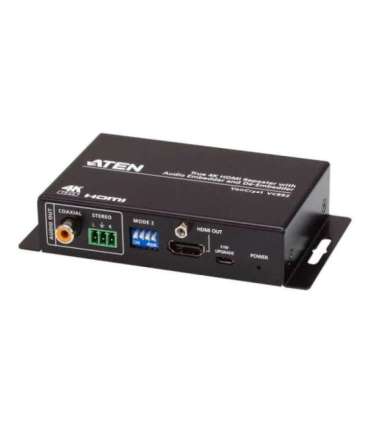 Aten True 4K HDMI Repeater with Audio Embedder and De-Embedder VC882