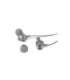 Lenovo Accessories 110 Analog In-Ear Headphone GXD1J77354 Built-in microphone Grey