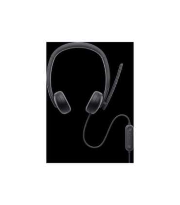 Dell Headset WH3024 Built-in microphone USB-C, USB-A Black