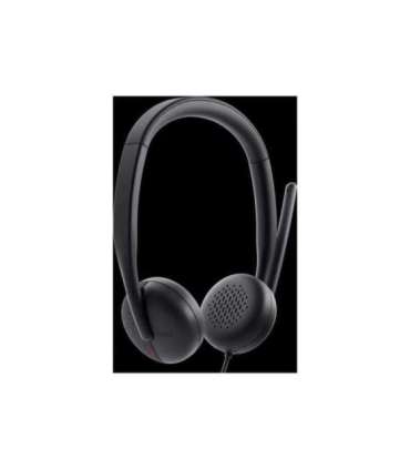 Dell Headset WH3024 Built-in microphone USB-C, USB-A Black