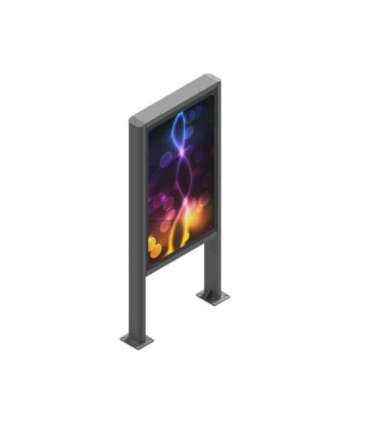 EDBAK Floor stand POK101 55 " Maximum weight (capacity) 80 kg Black