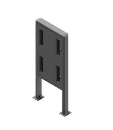 EDBAK Floor stand POK101 55 " Maximum weight (capacity) 80 kg Black