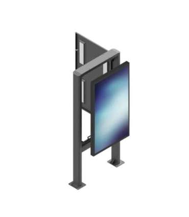 EDBAK Floor stand POK101 55 " Maximum weight (capacity) 80 kg Black