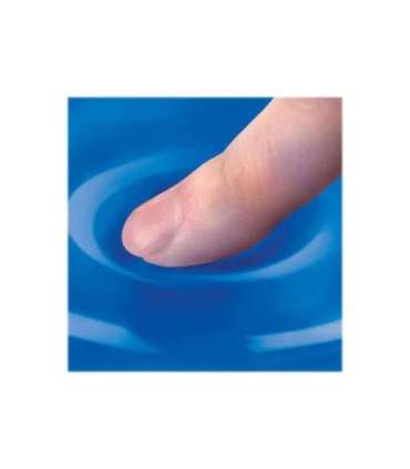 Fellowes Mouse pad with wrist support CRYSTAL Mouse pad with wrist pillow 230 x 202 x 32 mm Blue