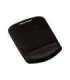 Fellowes Mouse pad with wrist support PlushTouch Mouse pad with wrist pillow 238 x 184 x 25.4 mm Black