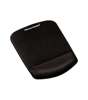 Fellowes Mouse pad with wrist support PlushTouch Mouse pad with wrist pillow 238 x 184 x 25.4 mm Black