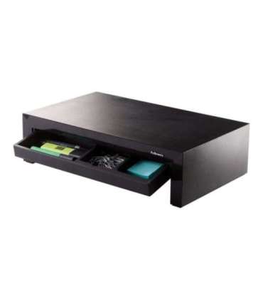 Fellowes Designer Suites Monitor Riser Height adjustment Black