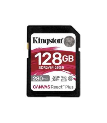 Kingston UHS-II Video Speed Class (V60) 128 GB SD Flash memory class Class 10, UHS-II, U3, V60