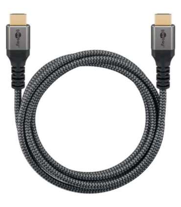 Goobay High Speed HDMI Cable with Ethernet HDMI to HDMI 1 m