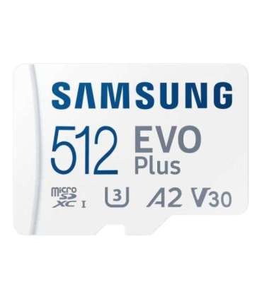 Samsung microSD Card EVO Plus 512 GB microSDXC Flash memory class 10