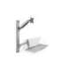 Digitus Wall mount Workstation Adjustable Height, Tilt, Swivel 27 " Maximum weight (capacity) 6 kg Silver