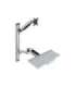 Digitus Wall mount Workstation Adjustable Height, Tilt, Swivel 27 " Maximum weight (capacity) 6 kg Silver