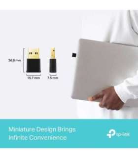 TP-LINK Archer TX20U Nano AX1800 Nano Dual Band Wi-Fi 6 USB Adapter USB 2.0