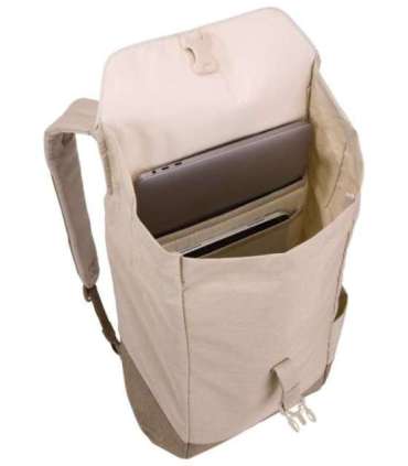 Thule Lithos Backpack 16L Fits up to size 16 " Laptop backpack Pelican Gray/Faded Khaki