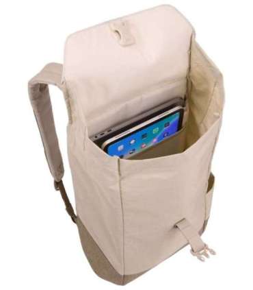 Thule Lithos Backpack 16L Fits up to size 16 " Laptop backpack Pelican Gray/Faded Khaki