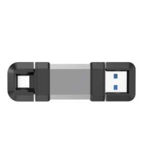 Silicon Power Dual USB Drive Mobile C51 128 GB USB Type-A and USB Type-C Silver