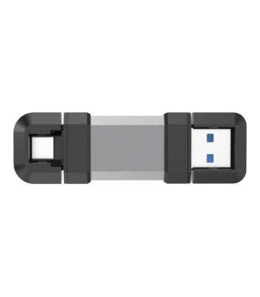 Silicon Power Dual USB Drive Mobile C51 128 GB USB Type-A and USB Type-C Silver