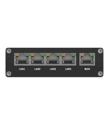 Ethernet Router RUT301 No Wi-Fi 10/100 Mbit/s Ethernet LAN (RJ-45) ports 5 Mesh Support No MU-MiMO No No