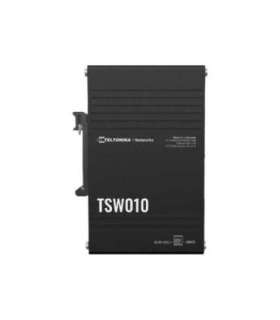 Teltonika Ethernet Switch TSW010 Unmanaged Wall-mountable 10/100 Mbps (RJ-45) ports quantity 5