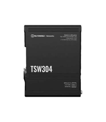 Teltonika DIN Rail Switch TSW304 Unmanaged Wall-mountable