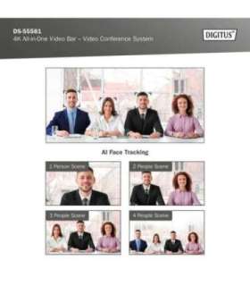 Digitus 4K All-in-One Video Bar - Video Conference System DS-55581