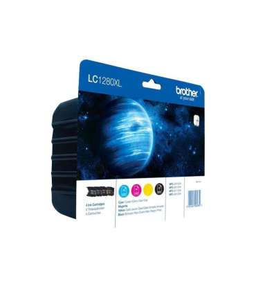 Brother Multipack LC1280XL Ink Cartridge Magenta, Cyan, Yellow, Black