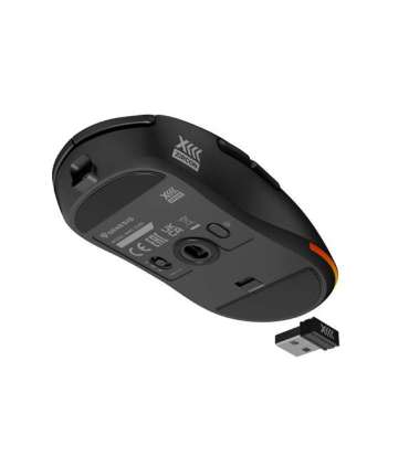 Genesis Zircon XIII Custom Wireless Gaming Mouse 2.4 GHz, USB Black