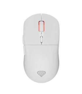 Genesis Zircon XIII Custom Wireless Gaming Mouse 2.4 GHz, USB White