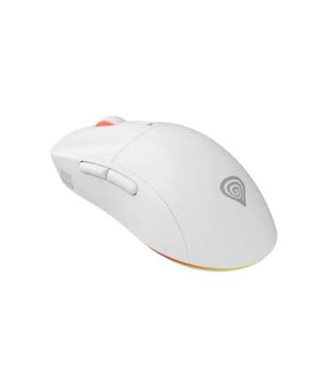 Genesis Zircon XIII Custom Wireless Gaming Mouse 2.4 GHz, USB White
