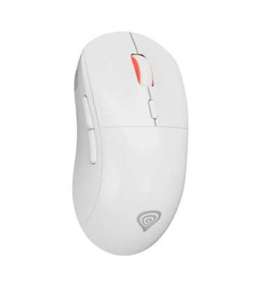 Genesis Zircon XIII Custom Wireless Gaming Mouse 2.4 GHz, USB White