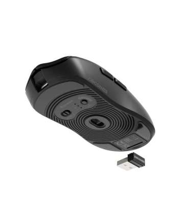 Genesis Zircon 500 Wireless/Wired Gaming Mouse 2.4 GHz, Bluetooth, USB Black