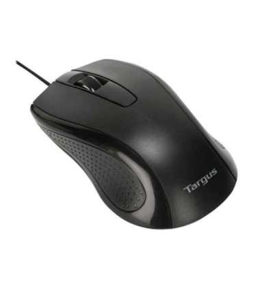 Targus Full-Size Optical Antimicrobial Wired Mouse Targus Mouse Full-Size Optical Antimicrobial Wired Black
